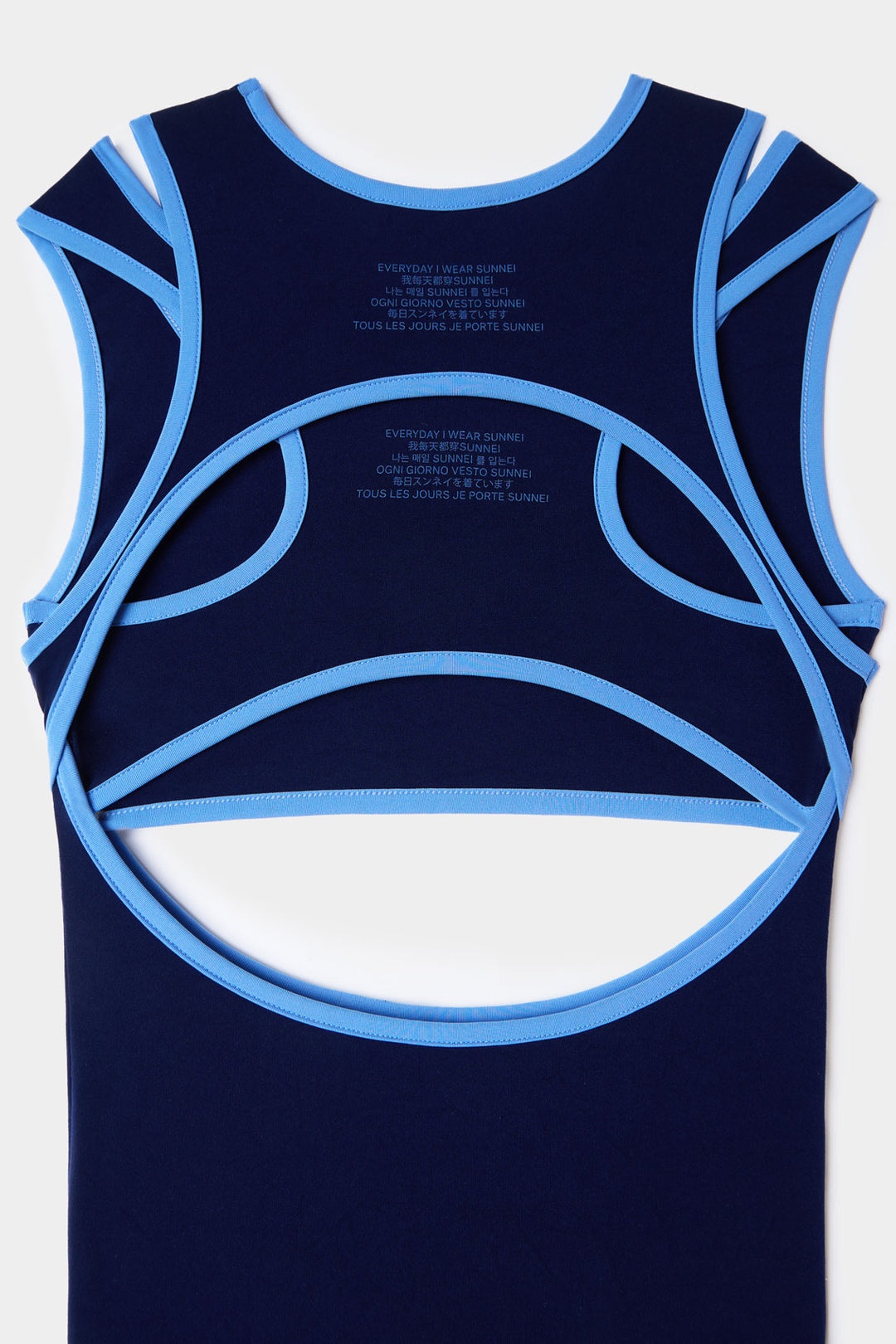 SUPER STRETCH COMBINED TOP / dark blue - 3