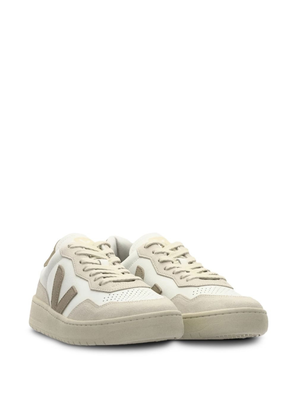 leather suede trainers - 2