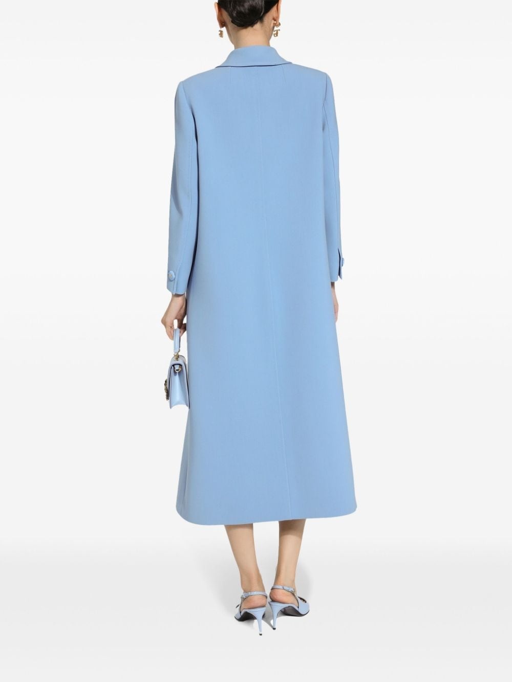 single-breasted virgin-wool coat - 4