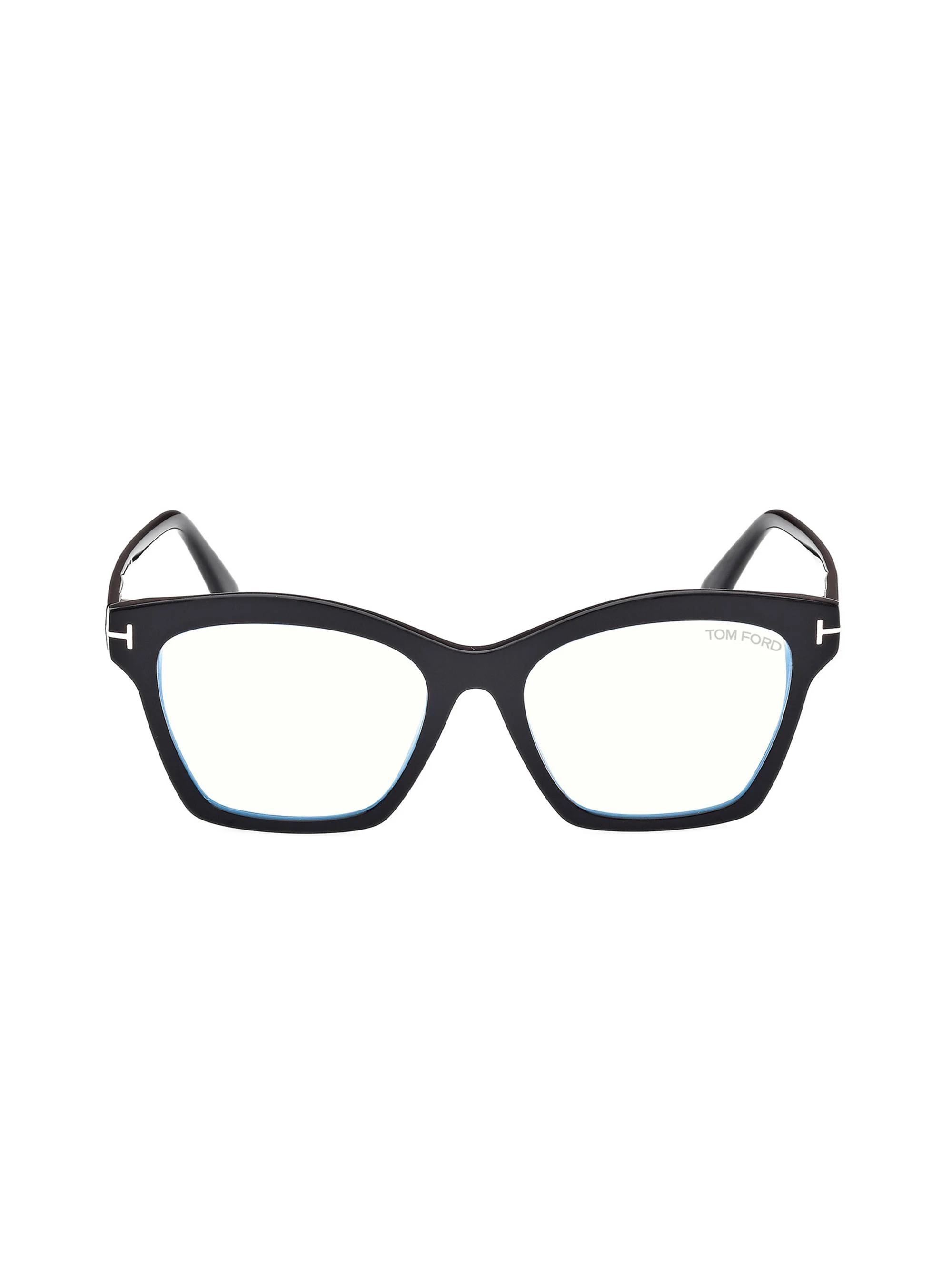 Women's 54MM Blue Block Optical Eyeglasses - Black - 1