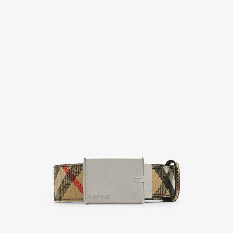 Reversible 체크 B 커트 벨트 1