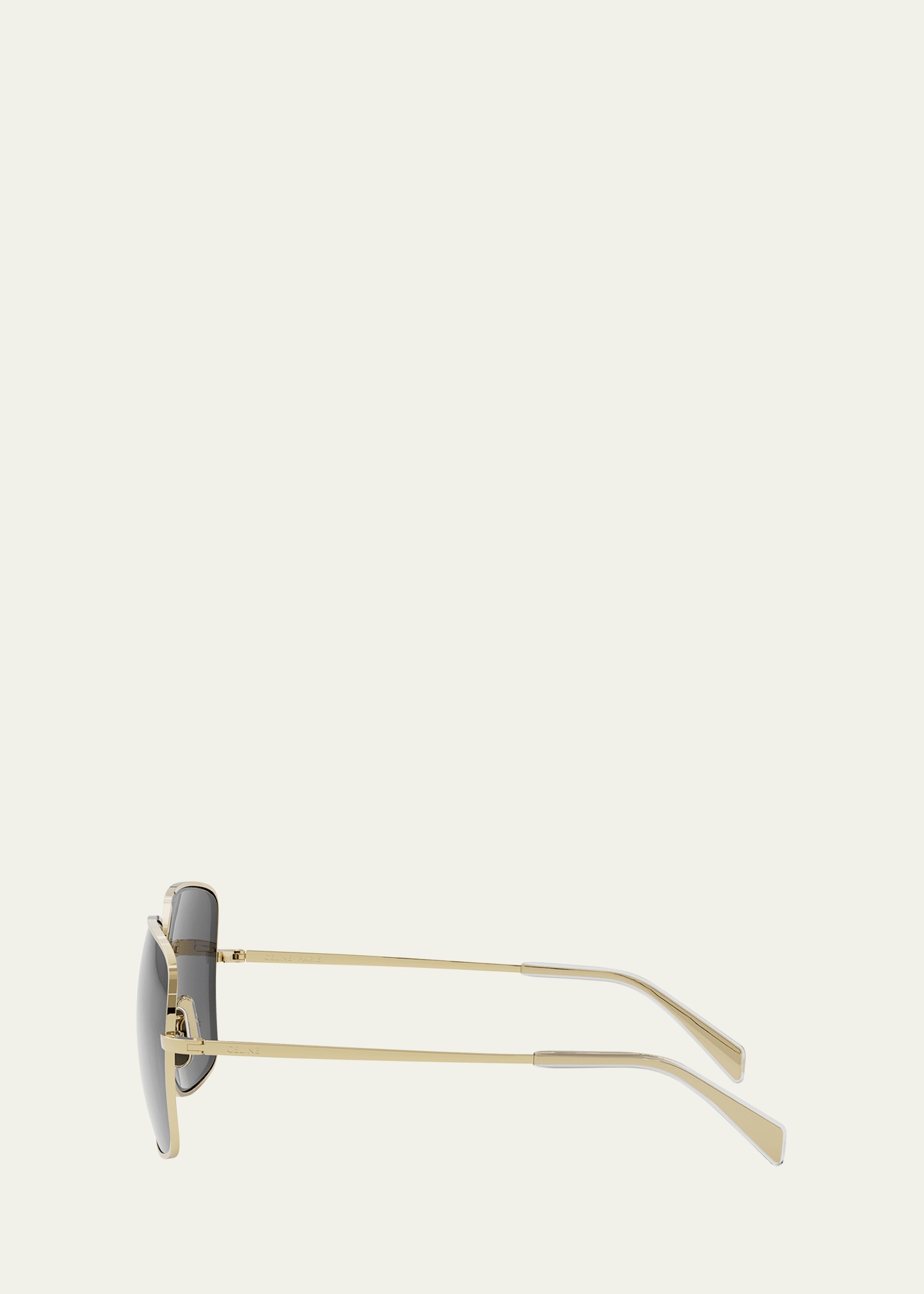 Embellished Triomphe Metal Square Sunglasses - 3