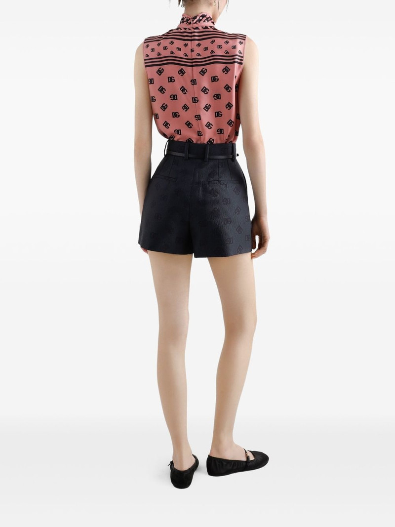 logo-print blouse 3