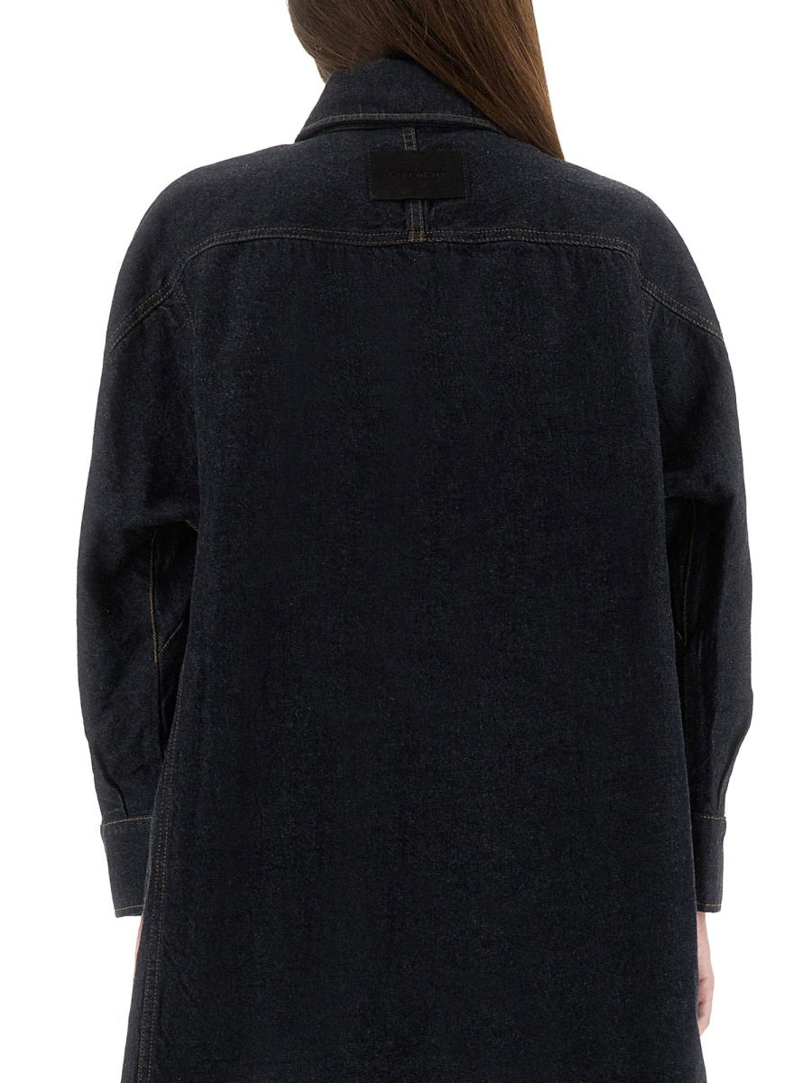 Denim Shirt With Embroidery - 3
