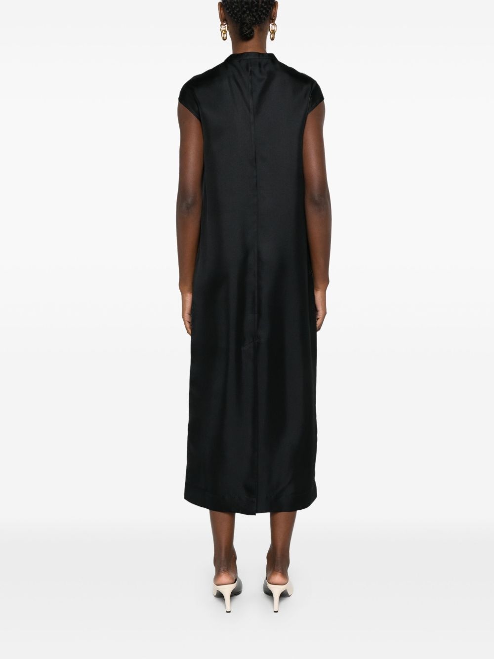 Demeter silk midi dress - 4