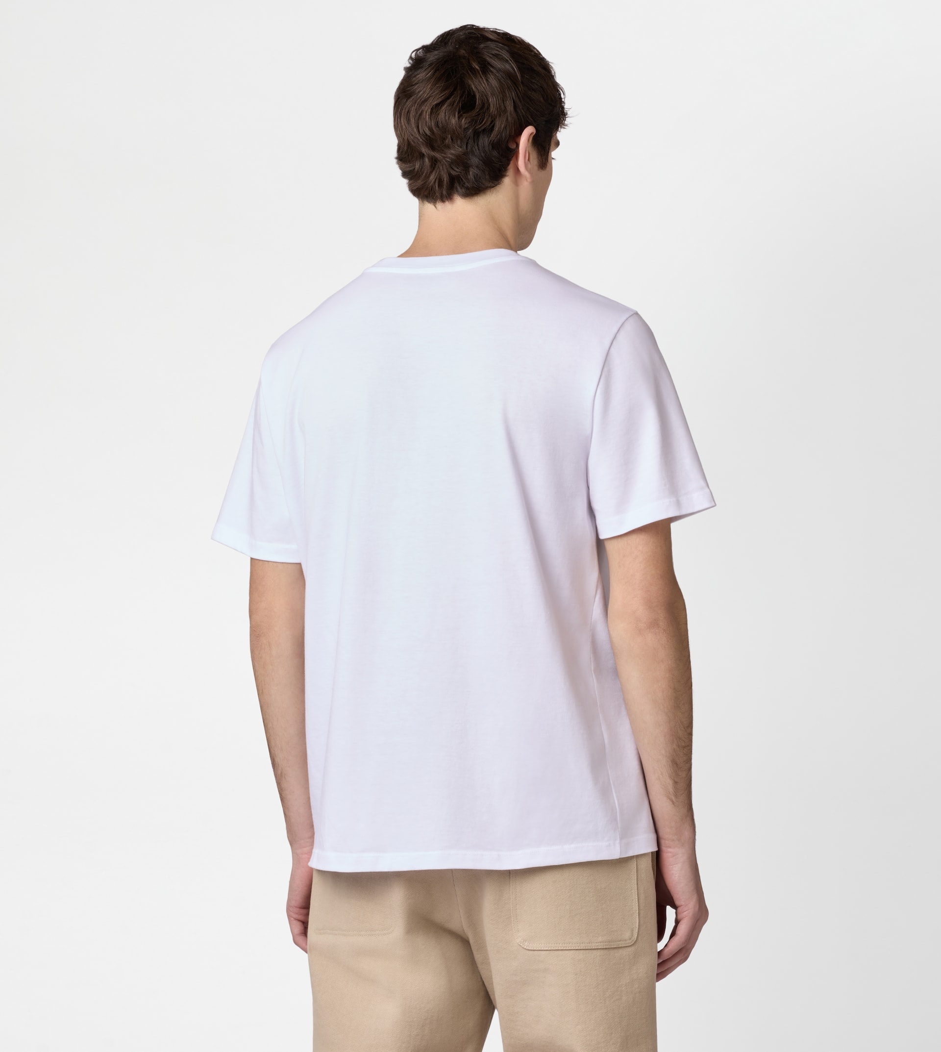 T-SHIRT IN JERSEY - WHITE - 3