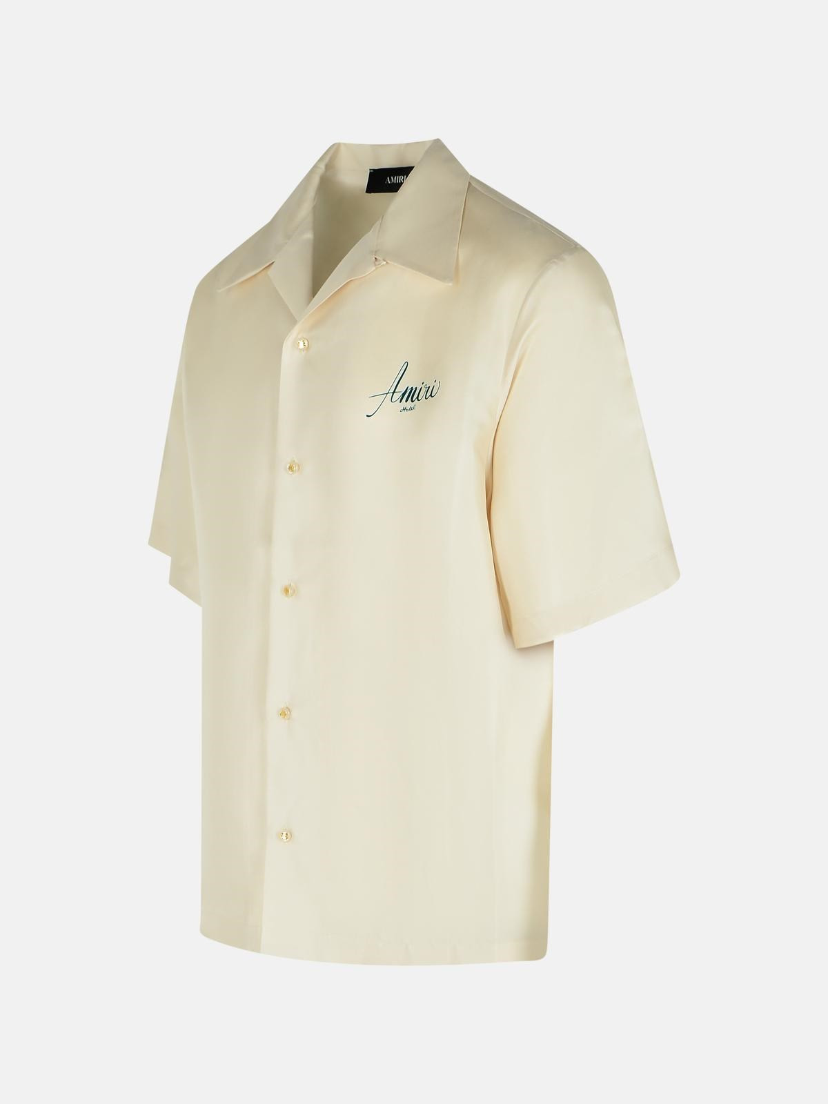 IVORY SILK SHIRT - 2