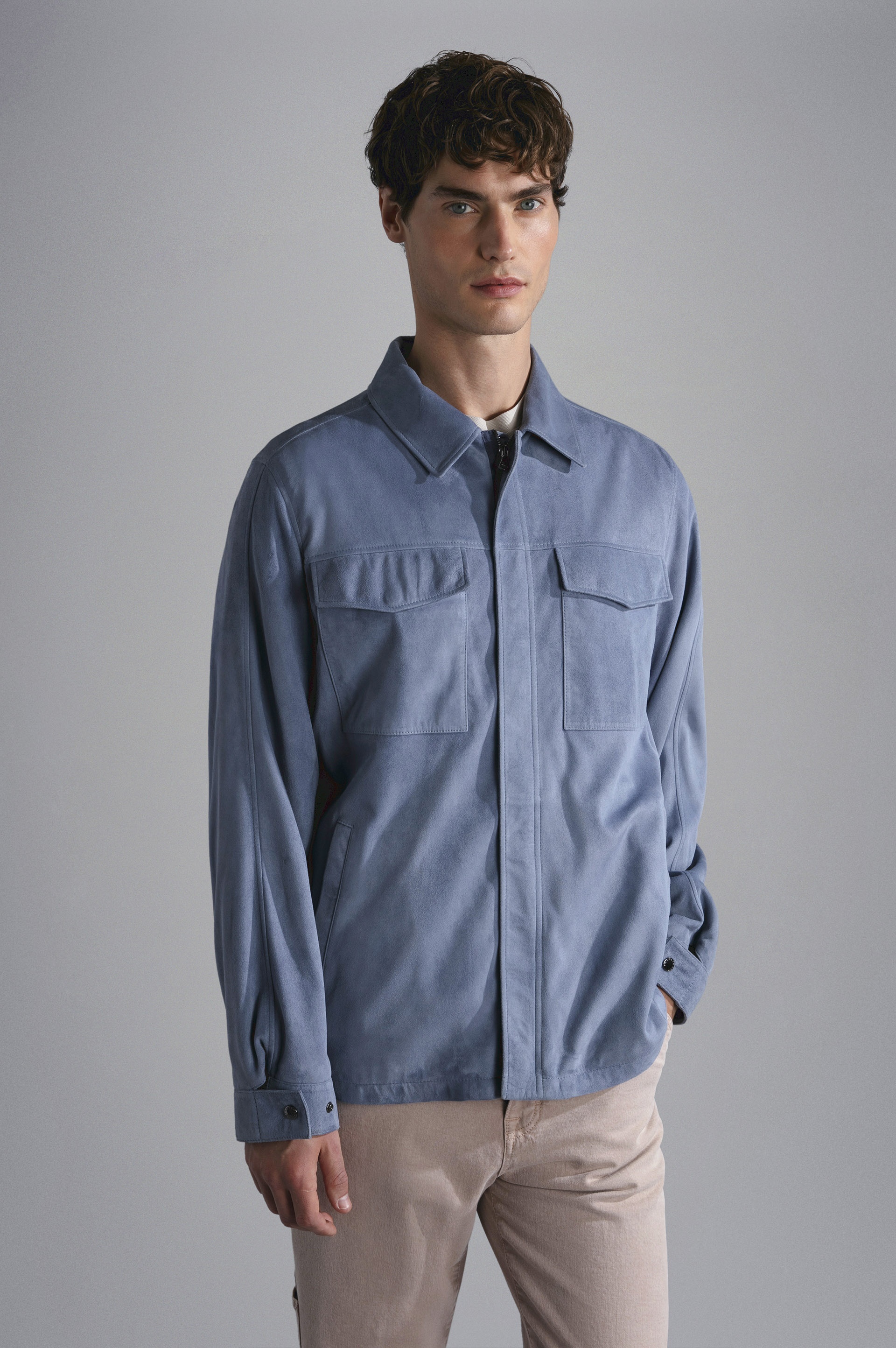 AQUALEATHER SUEDE SHACKET - 7