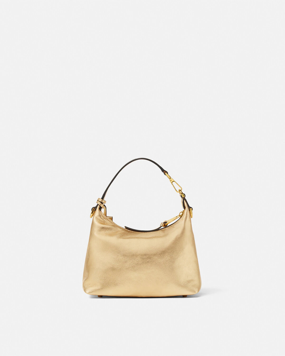 Versace Tag Hobo Metallic Bag - 5