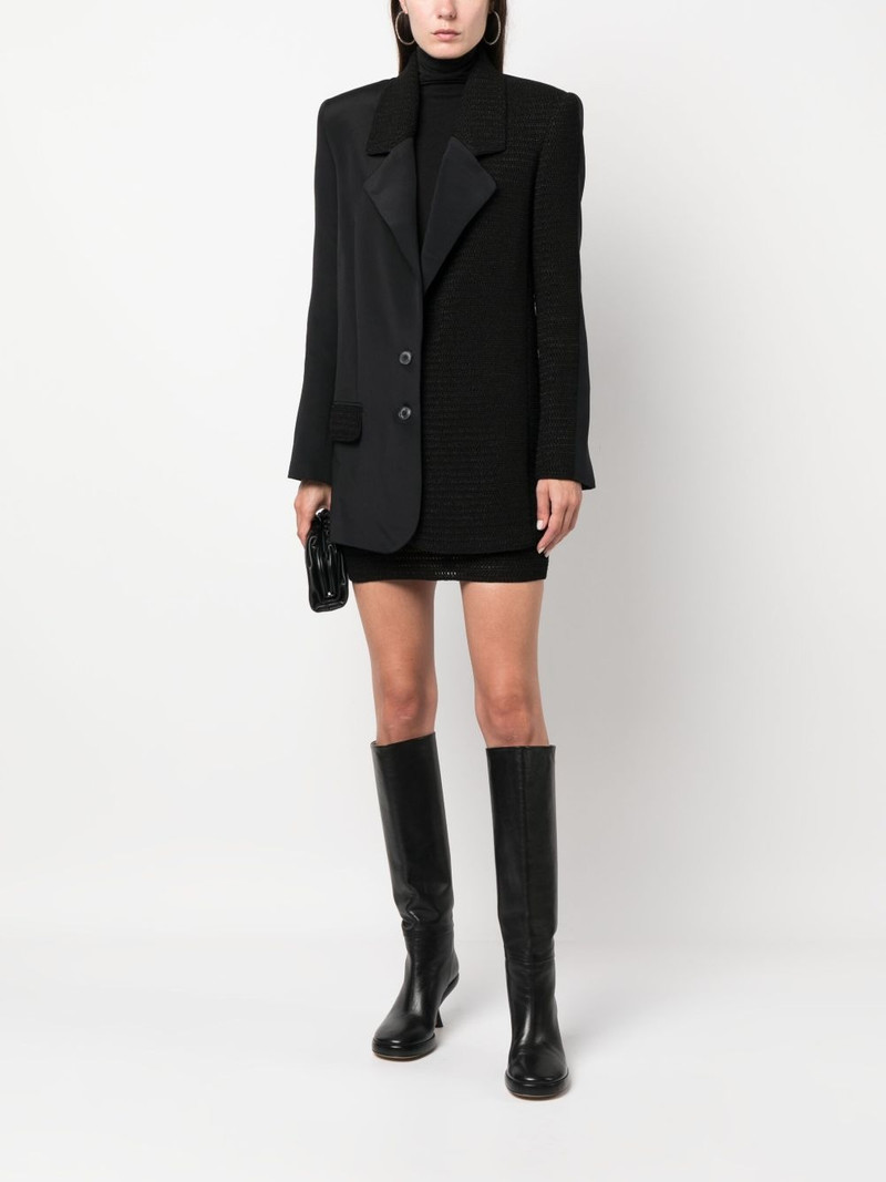 THE MANNEI Caen crochet blazer outlook