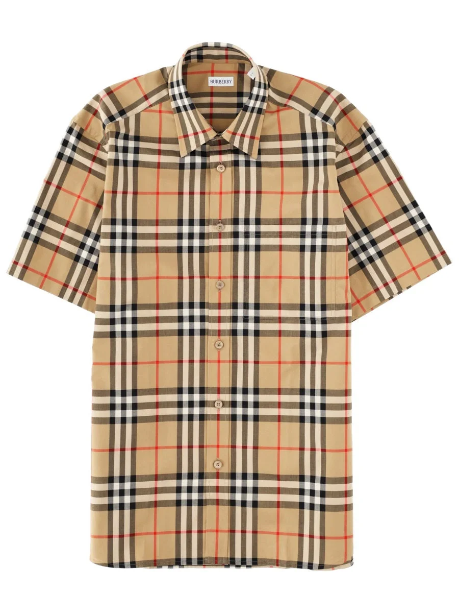Burberry Men "Check" Shirt - 1