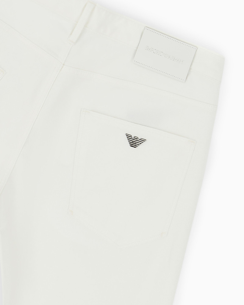 EMPORIO ARMANI J06 COMFORT STRETCH-GABARDINE, SLIM-FIT TROUSERS outlook