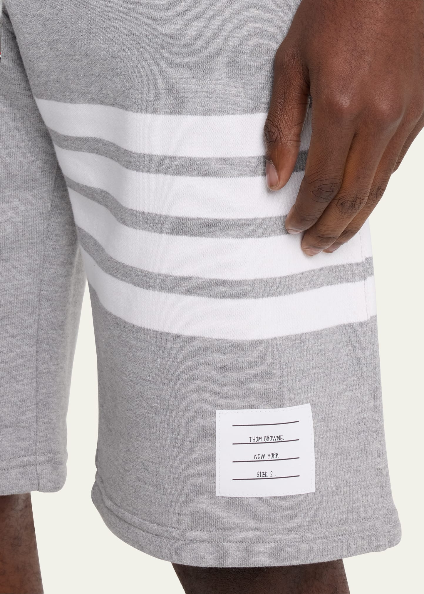 Men's 4-Bar Basic Terry Sweat Shorts - 5