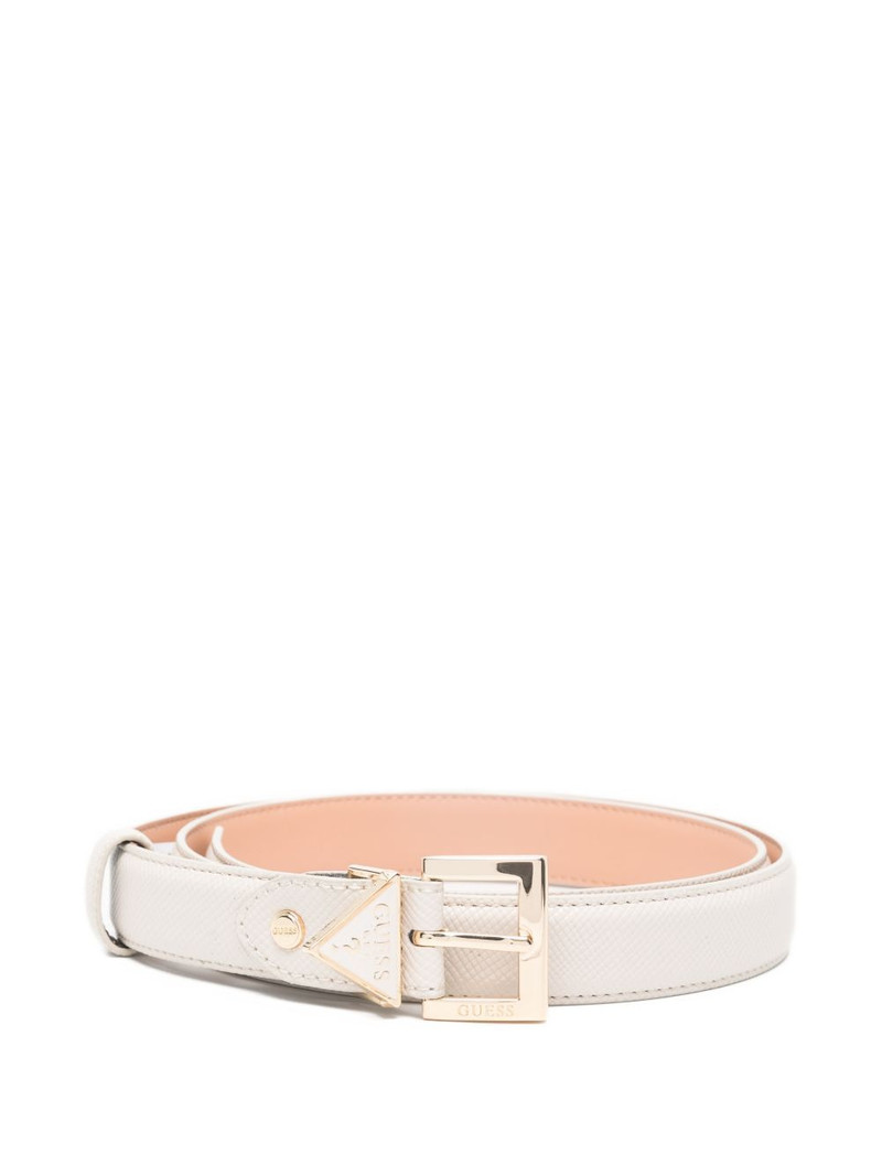 buckle triangle-logo belt 1