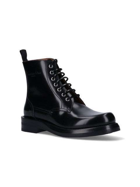 Christian Dior Men Carlo' Logo Ankle Boots - 2