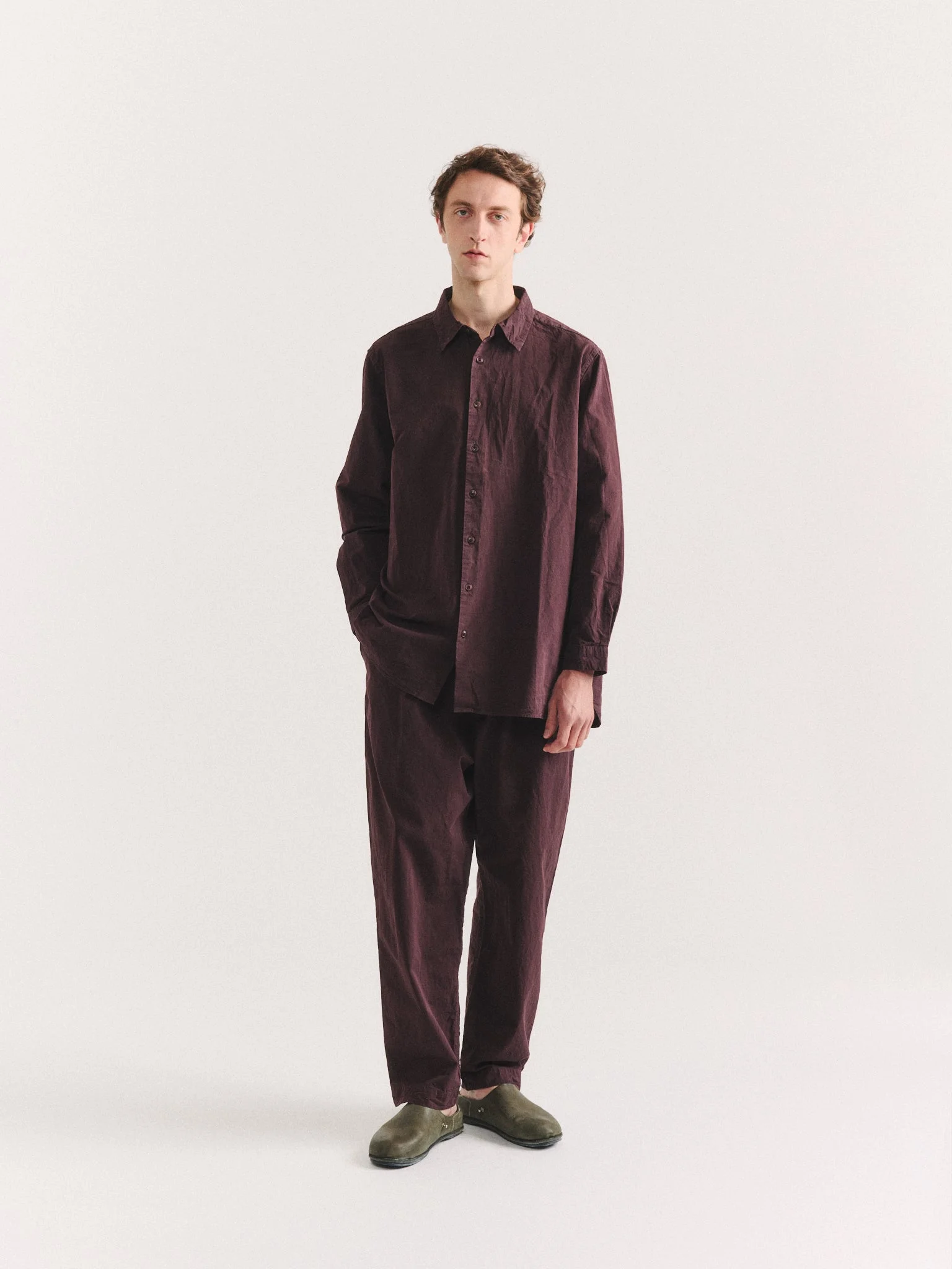 IKLA SHIRT - PAPER COT - EBONY - 1