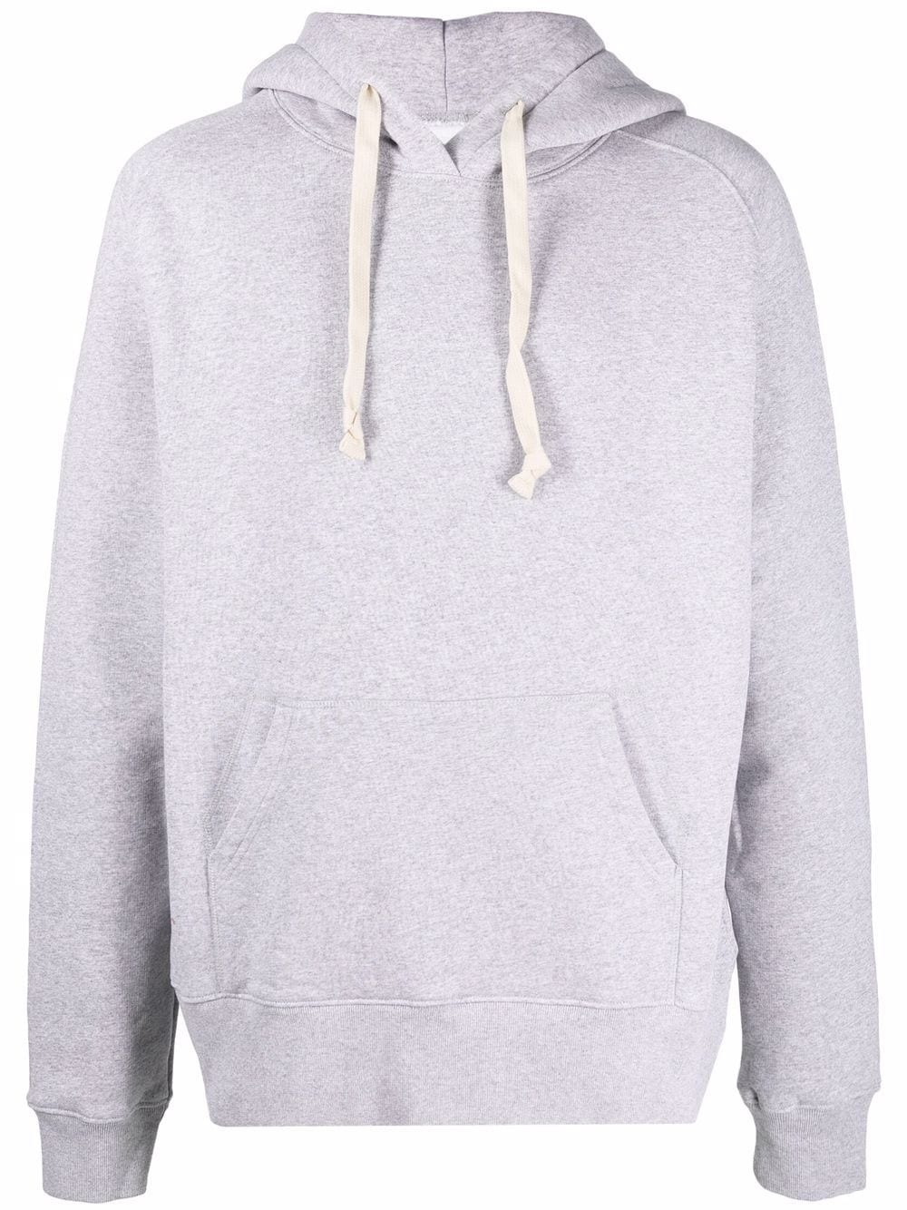 cotton drawstring hoodie - 1