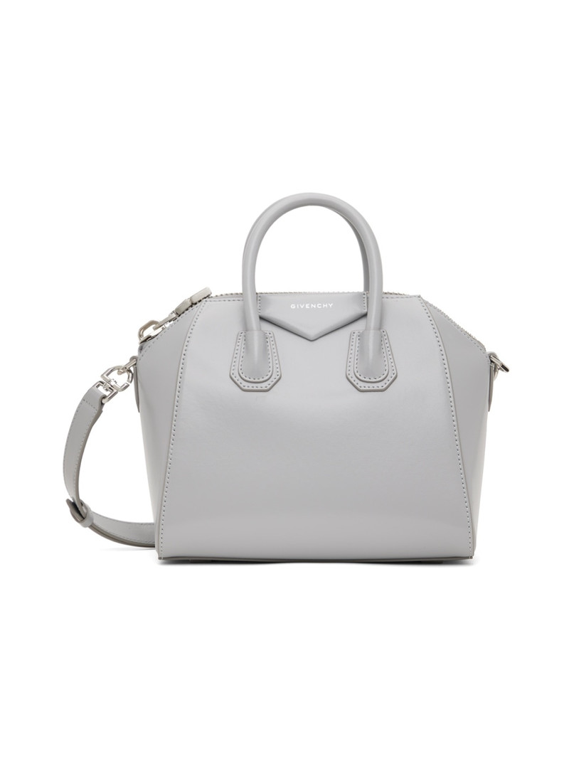 Gray Mini Antigona Bag 1