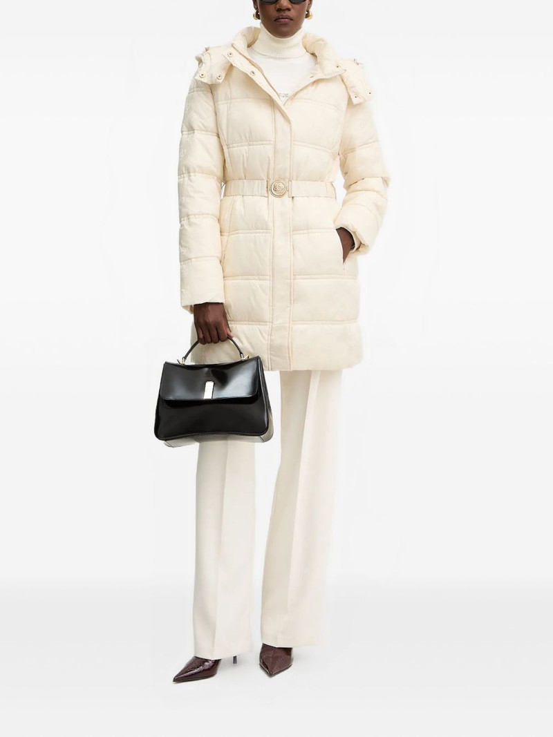 GUESS USA hooded belted coat outlook