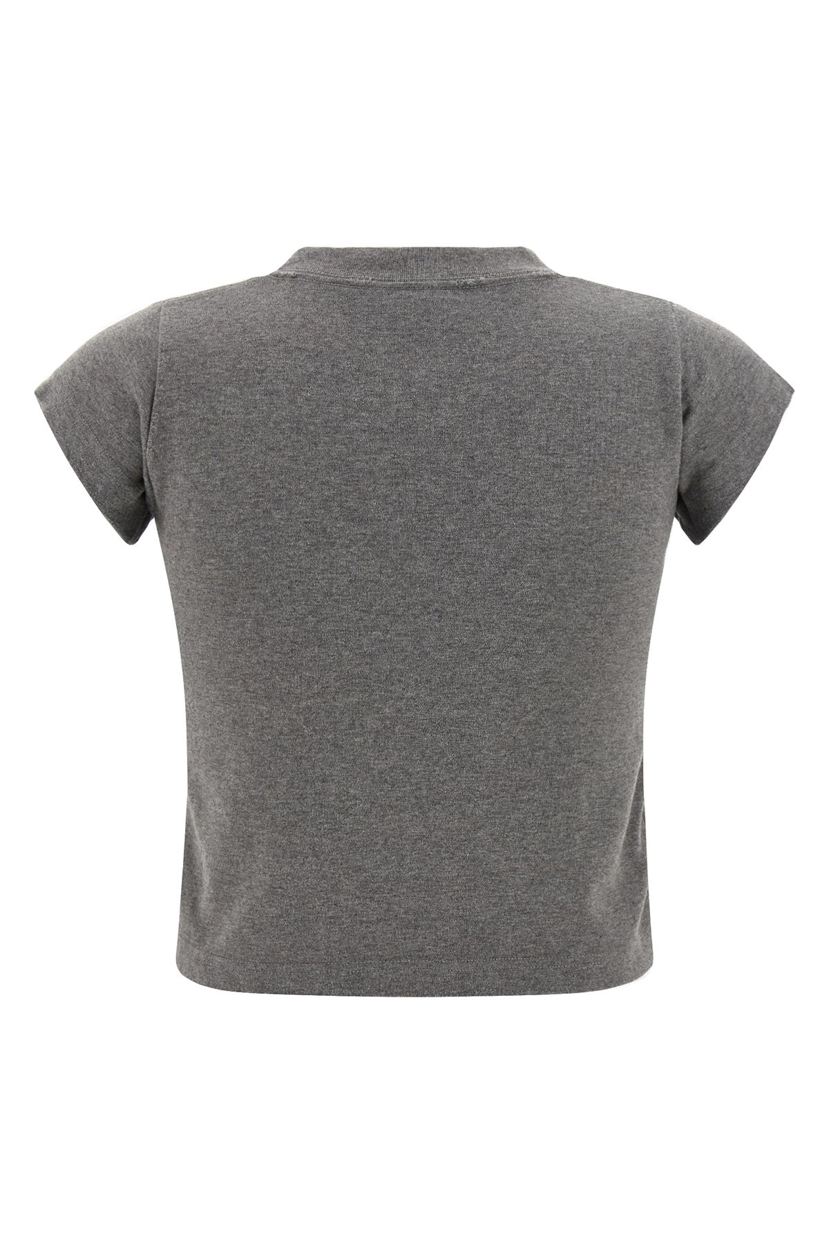 'Shrunk Luxury Script' T-shirt - 2