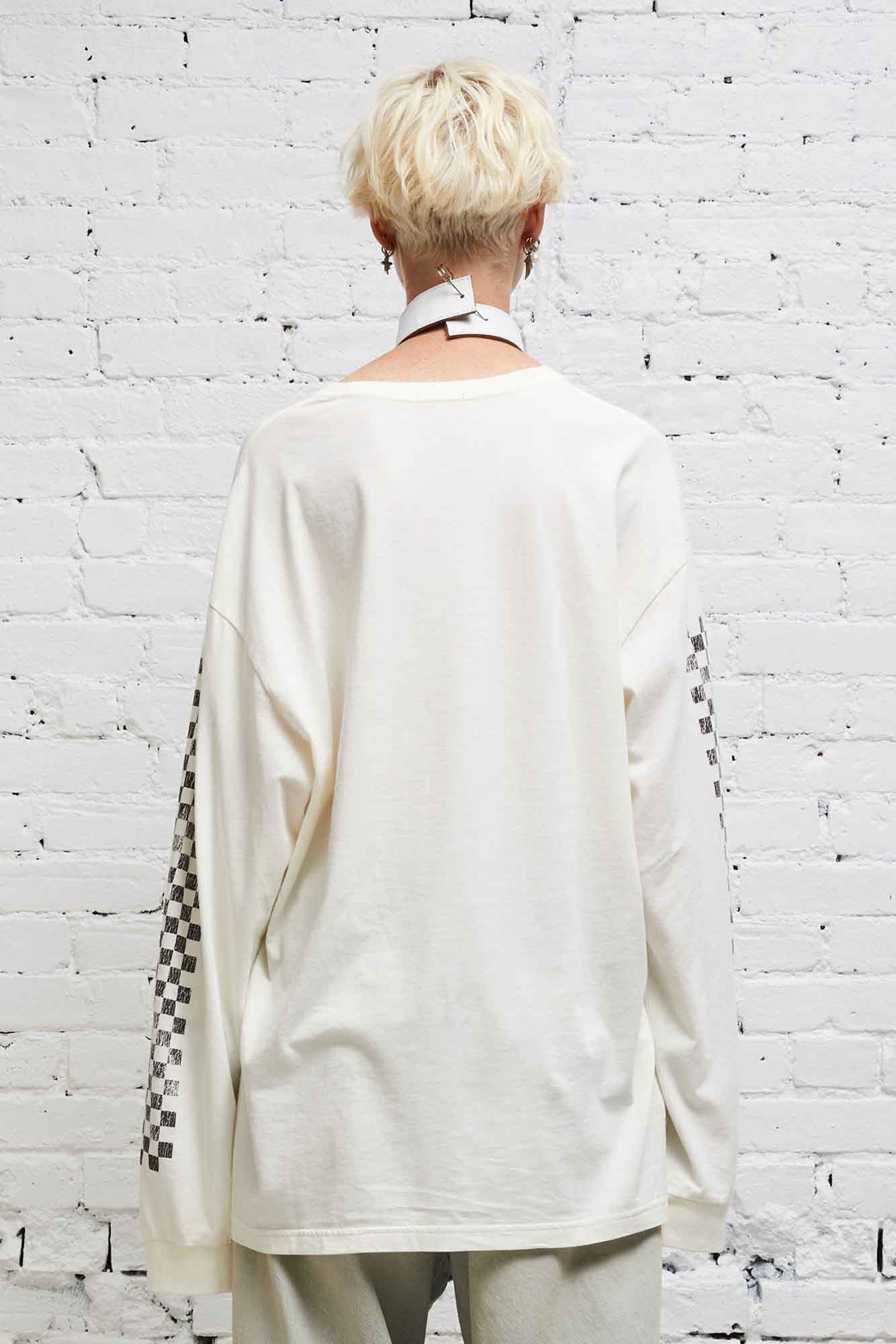 SKATE LONG SLEEVE T - WHITE - 5