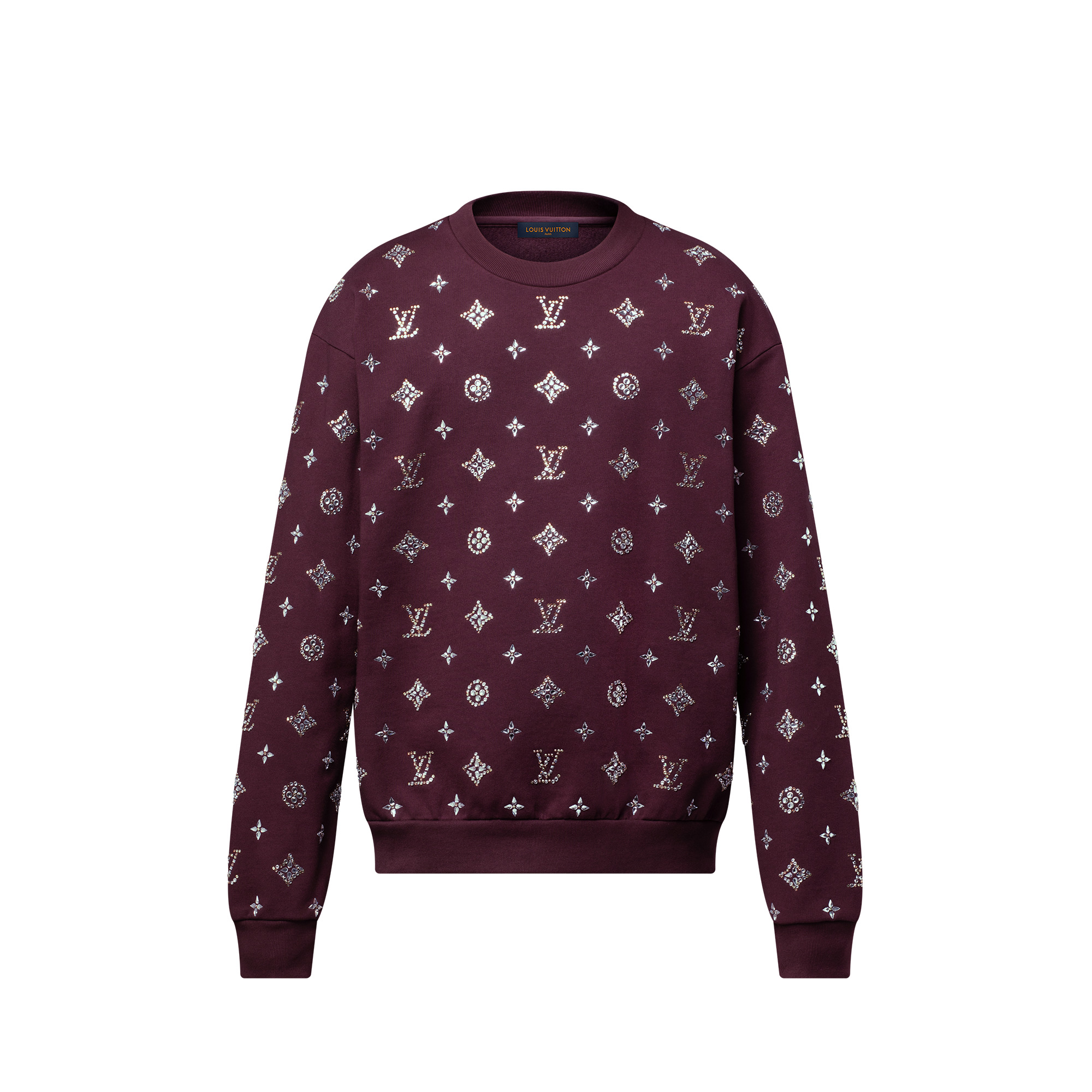 Crystal Monogram Crewneck - 1