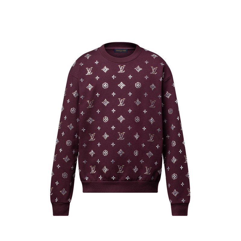 Crystal Monogram Crewneck 1