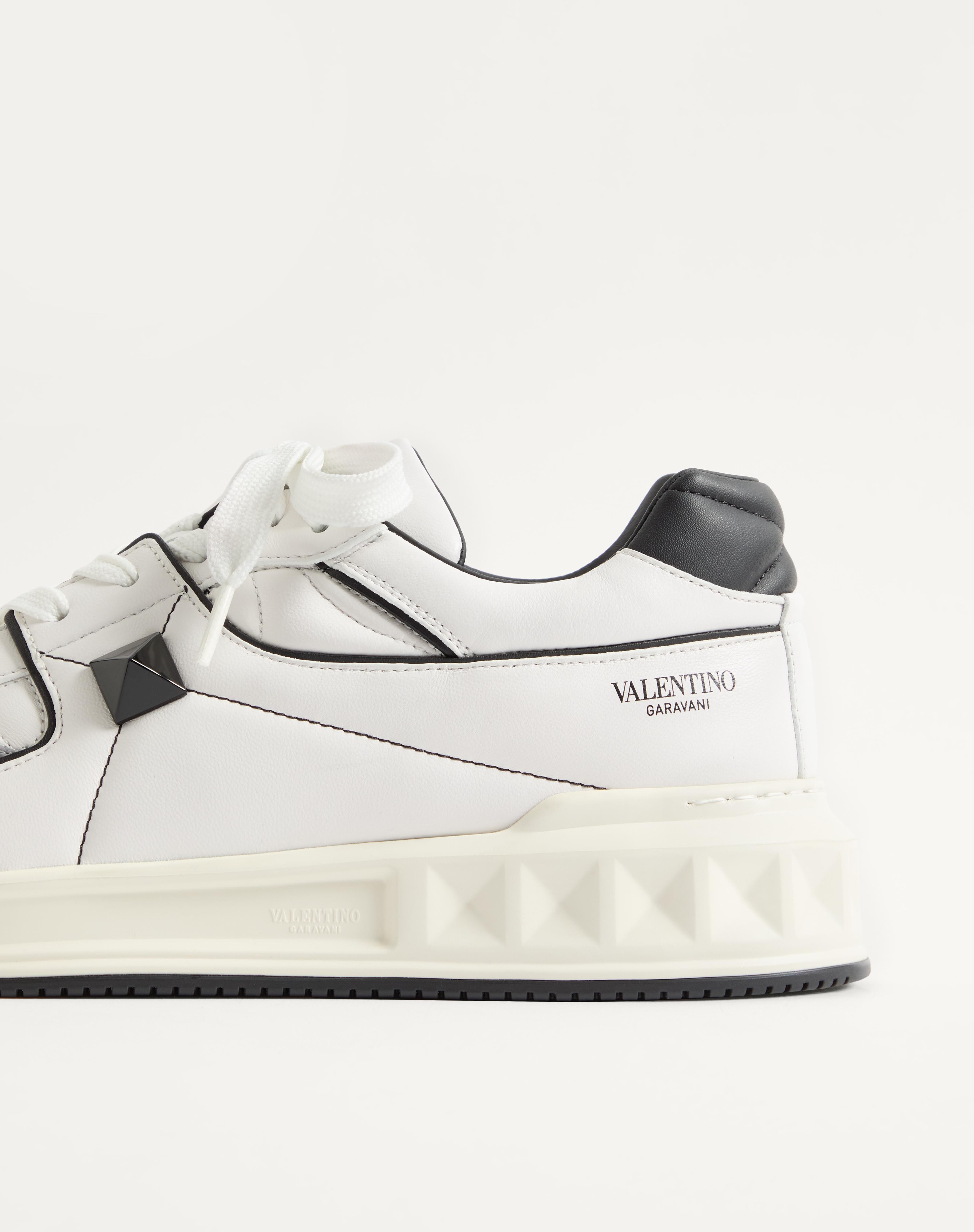 ONE STUD LOW-TOP NAPPA SNEAKER - 7