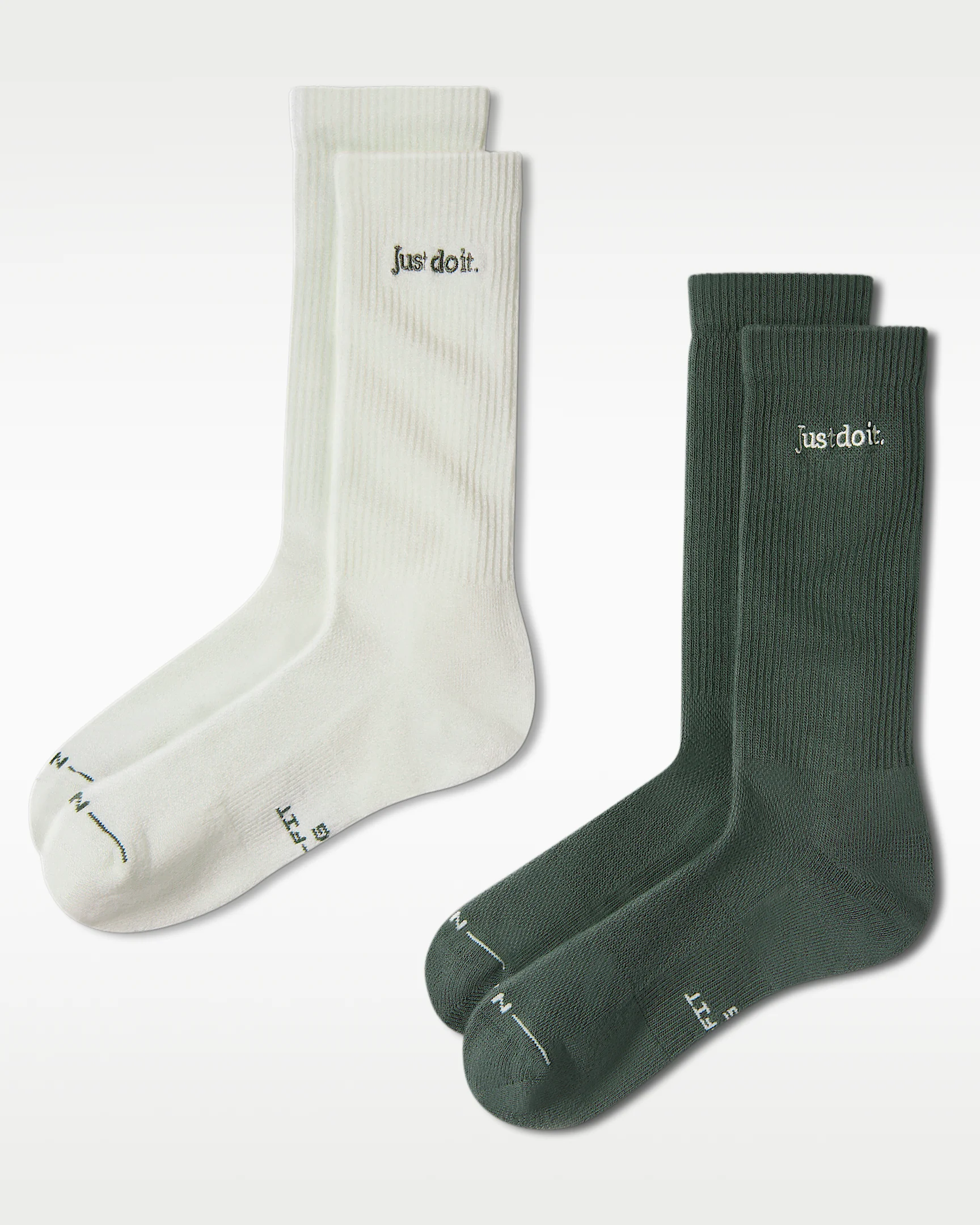 Nike Everyday Elevated Crew Socks (2 Pairs) - 1