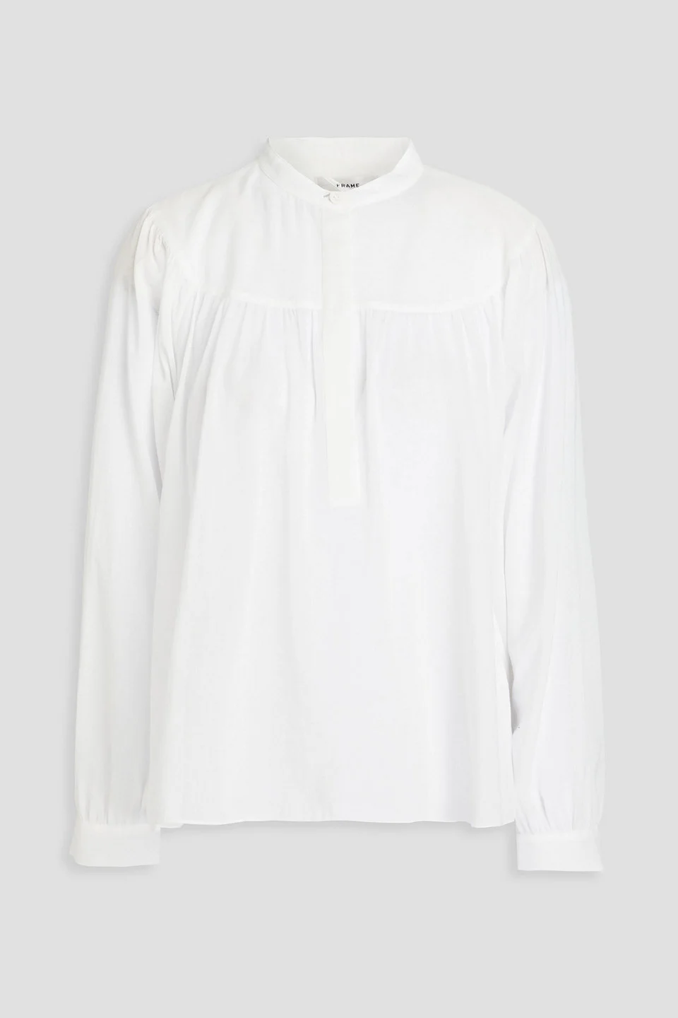 Cotton-mousseline blouse - 1