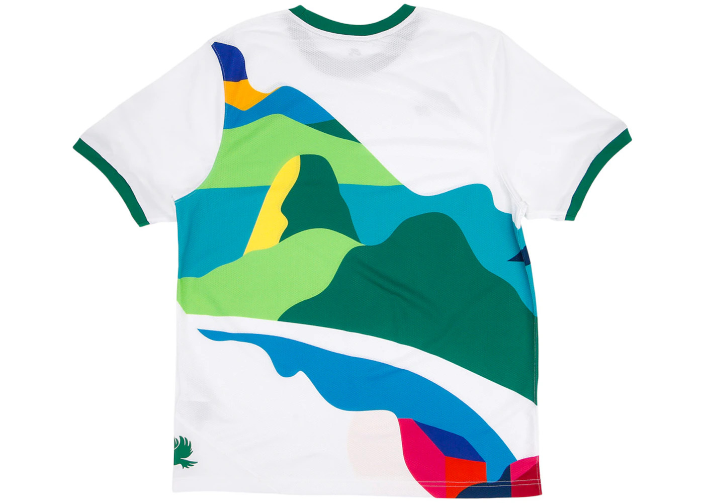 Nike SB x Parra Brazil Federation Kit Crew Jersey White/Clover - 2