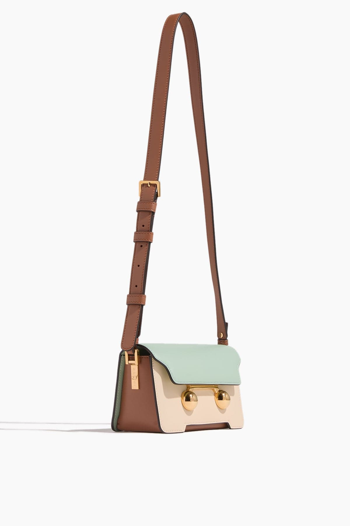 Trunkaroo Mini Shoulder Bag in Linden/Shell/Cinnamon - 3
