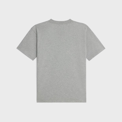 CELINE triomphe loose t-shirt in cotton jersey outlook