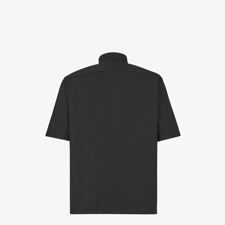 Black cotton shirt - 2