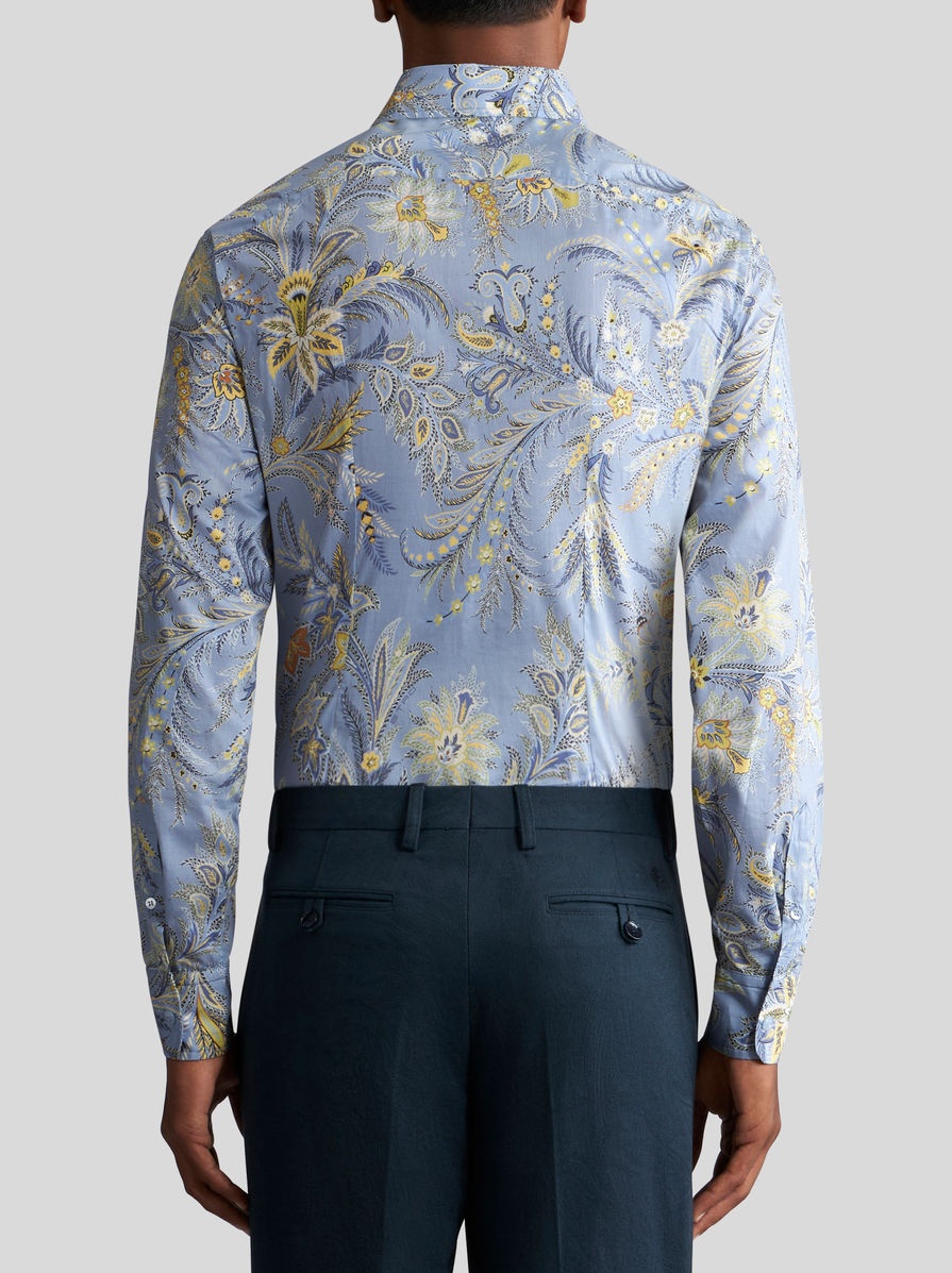 FLORAL PAISLEY SHIRT - 4