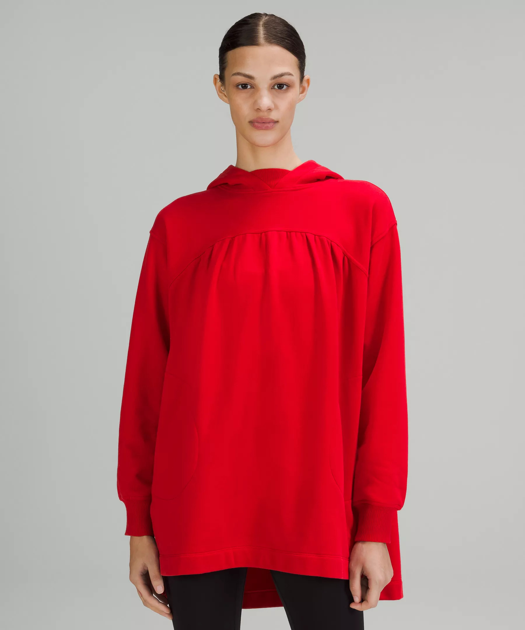 Lunar New Year Relaxed-Fit Hooded Tunic - 1