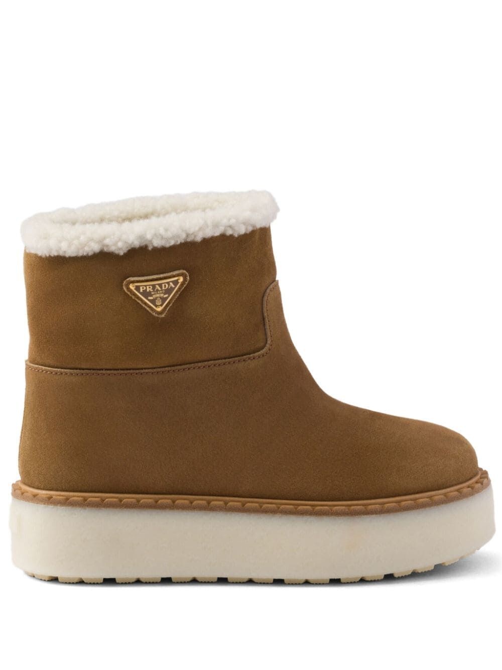 Prada Women Stivaletti Con Fodera In Shearling - 1