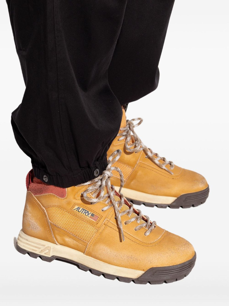 lace-up high-top sneakers 5