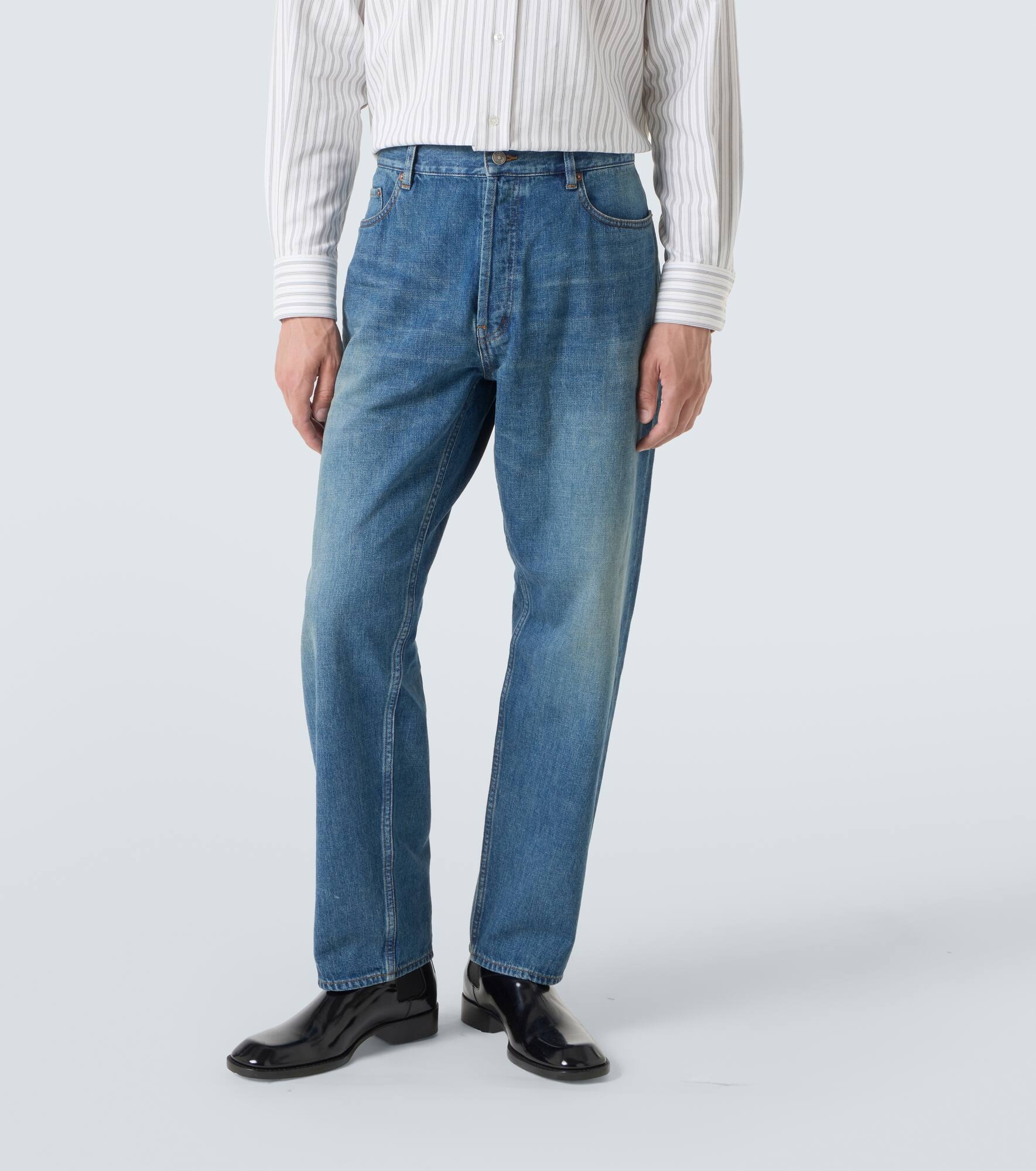 Mick mid-rise straight jeans - 3