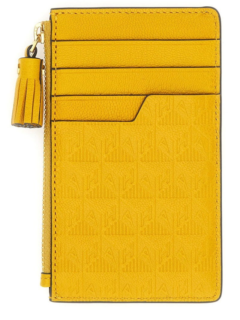Anya Hindmarch LEATHER COCO POPS CARD HOLDER outlook