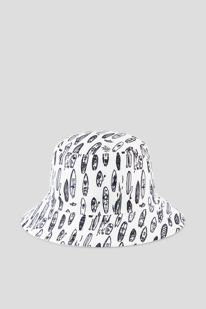 Stormy Reversible bucket hat in Off-white - 5