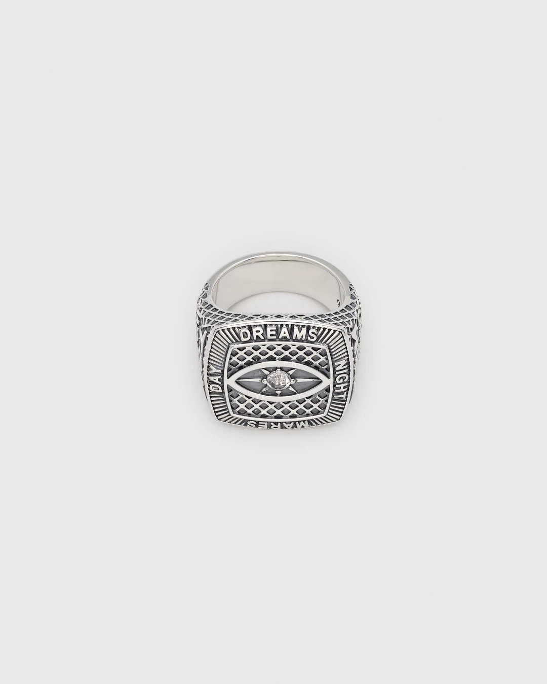 Champion Ring Black Eye 925 Sterling - 3