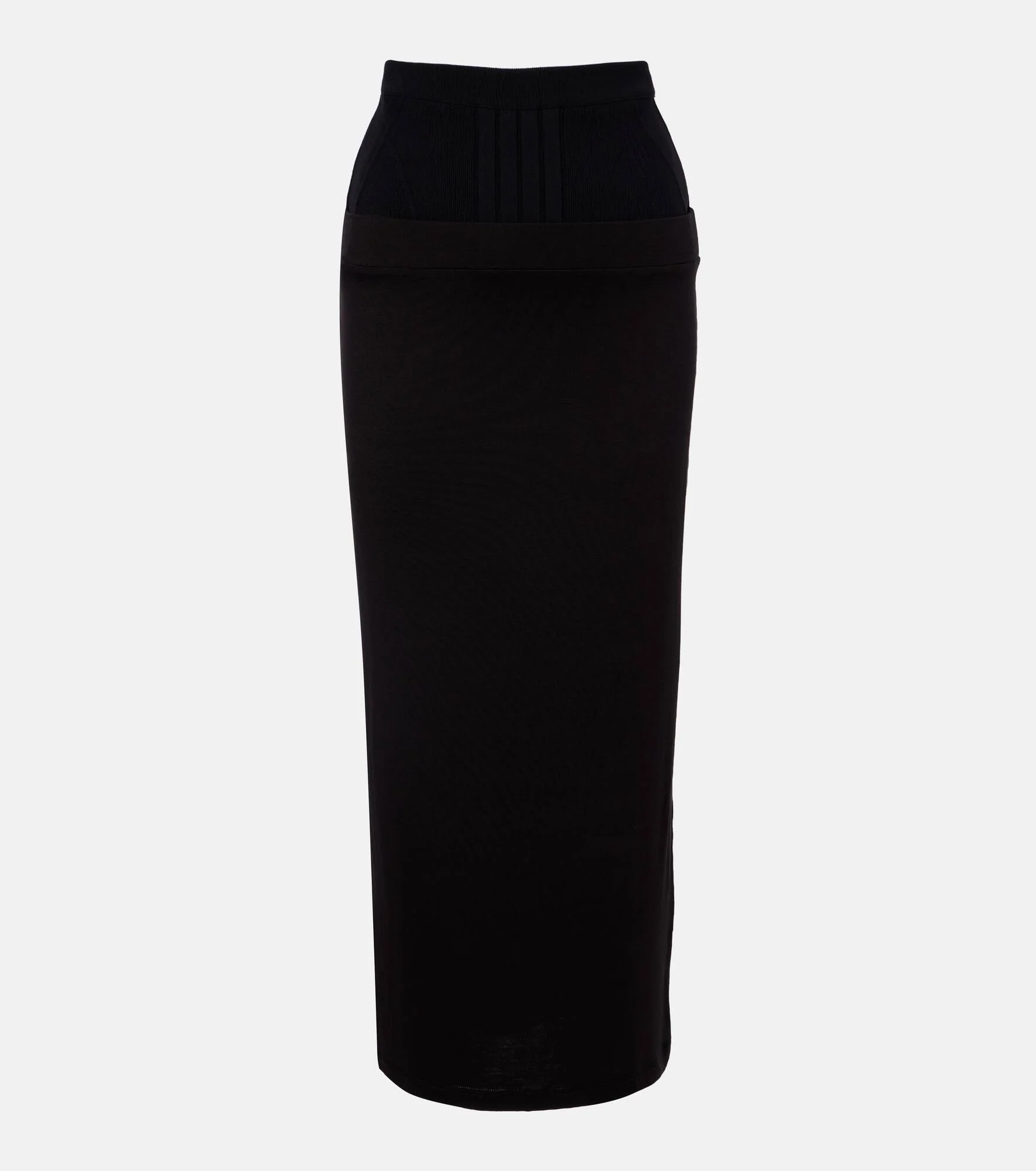 Jersey midi skirt - 1