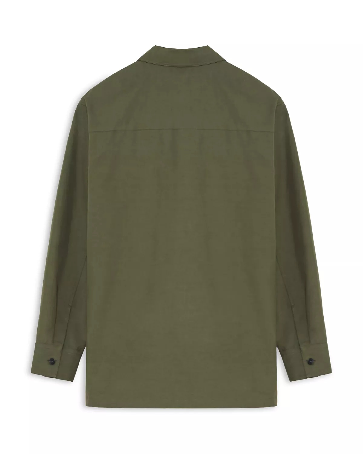 Long Sleeve Button Front Shirt - 2