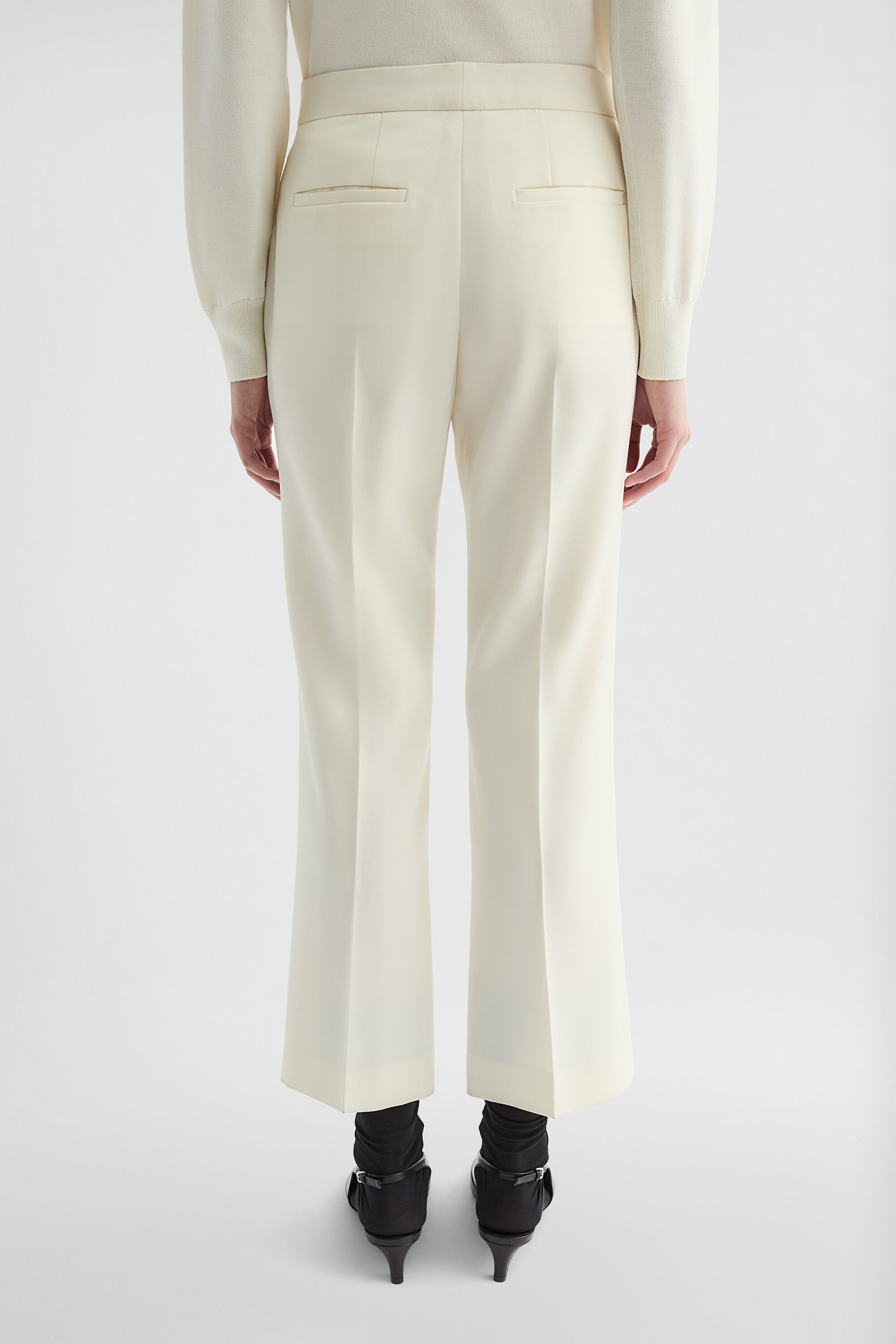 Wool Tailored Trousers - 2