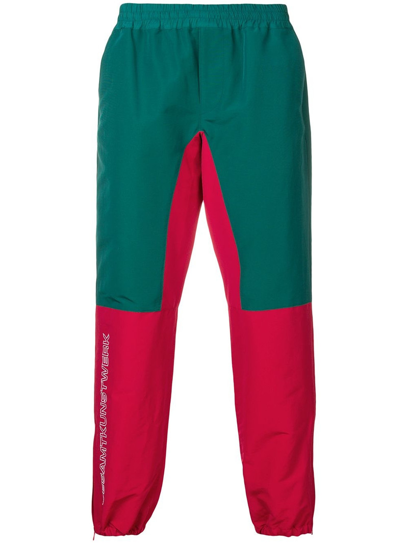 colour-block track trousers 1