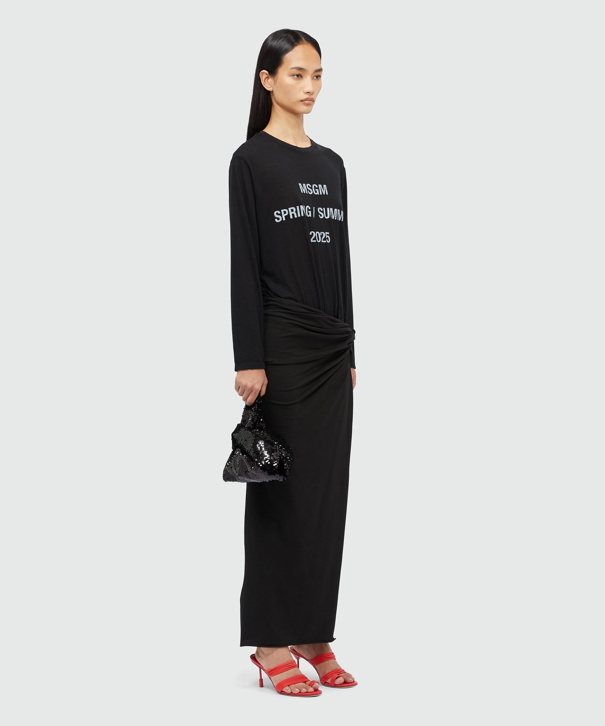 T-shirt "MSGM Spring Summer 2025" quote - 4
