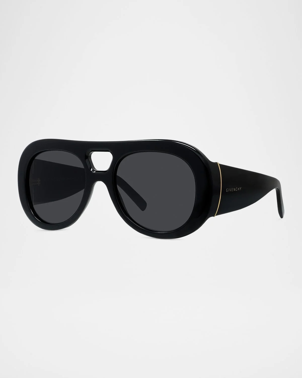 Bold Acetate Round Sunglasses - 1