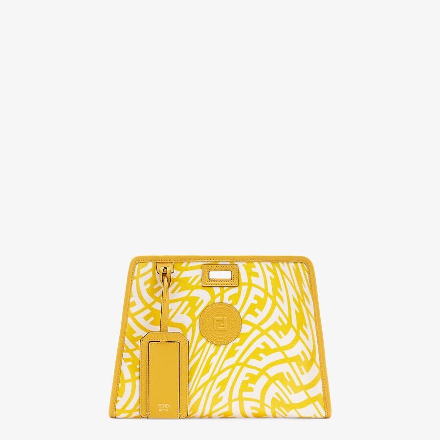 Yellow canvas Peekaboo cover - 1