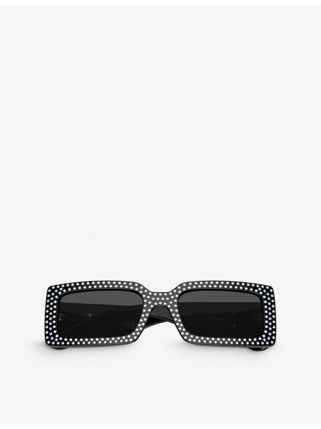 DG4447B rectangle-frame acetate sunglasses - 5